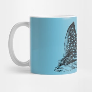 Spotted Eagle Stingray Print Mug